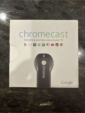 google Chromecast White and Black